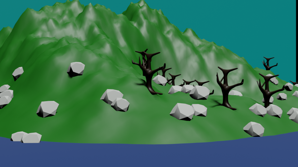 Hovercore Rock and Asset Renders